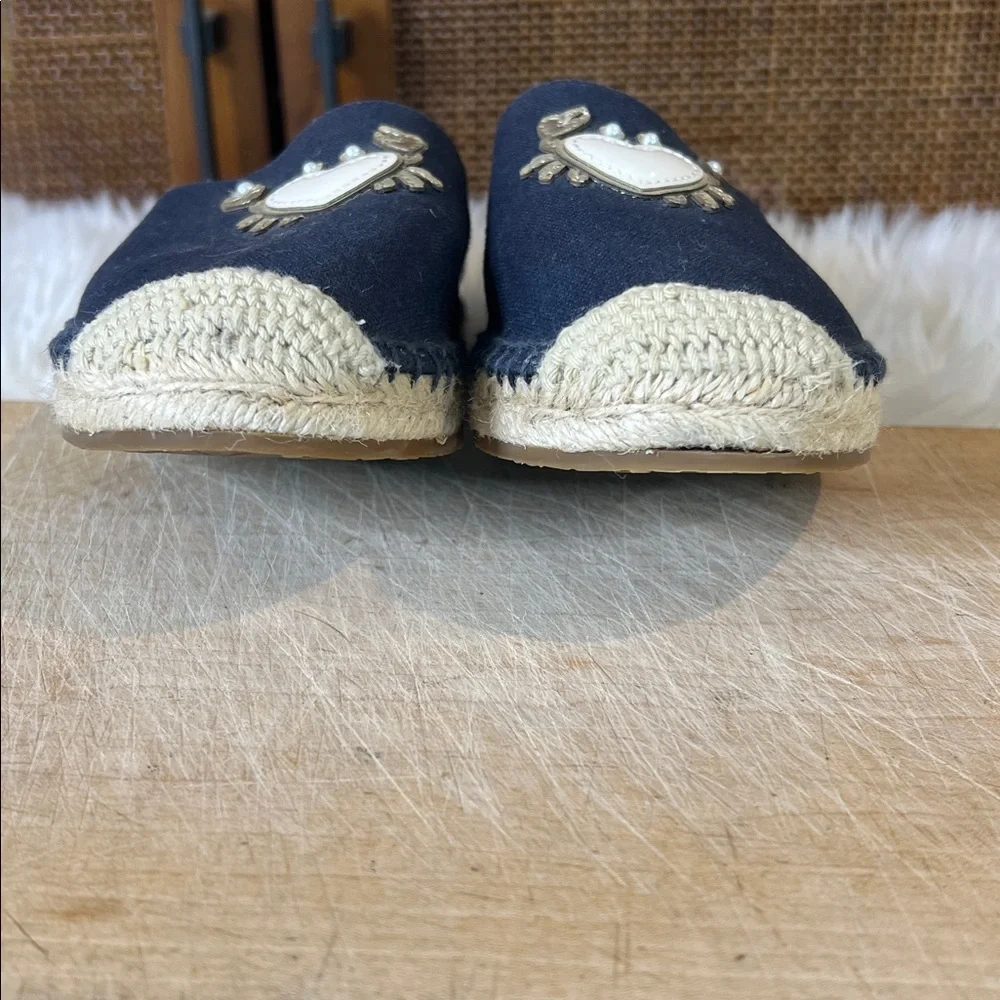 Kate Spade New York Beach Date Crab Embellished Espadrilles Shoes